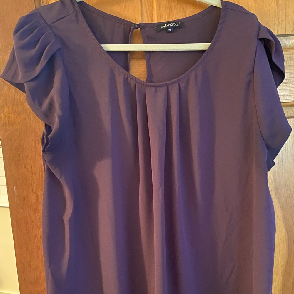 Papermoon Tulip Sleeve Shirt
